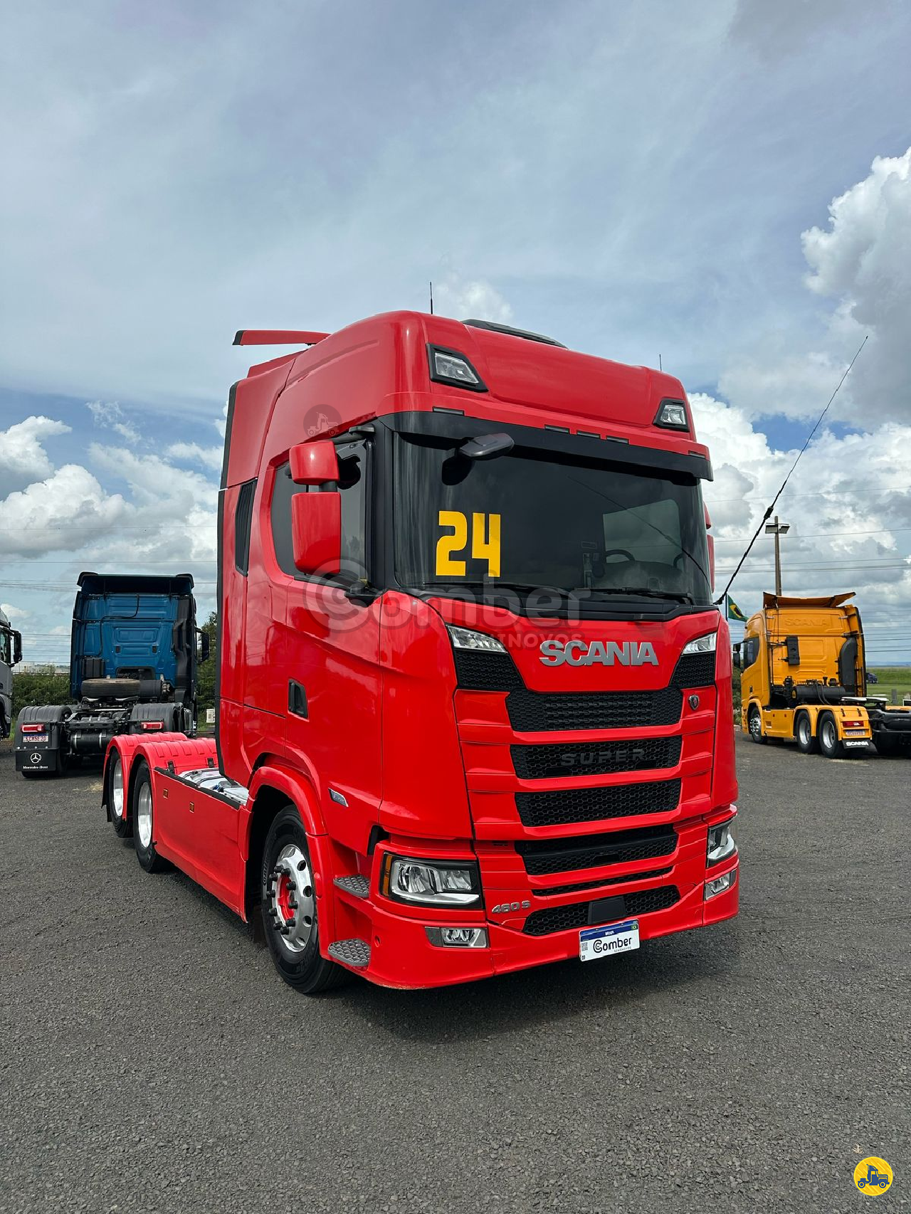 CAMINHAO SCANIA SCANIA S450 Cavalo Mecânico Cavalo 6x2 Comber Seminovos RIO VERDE GOIAS GO